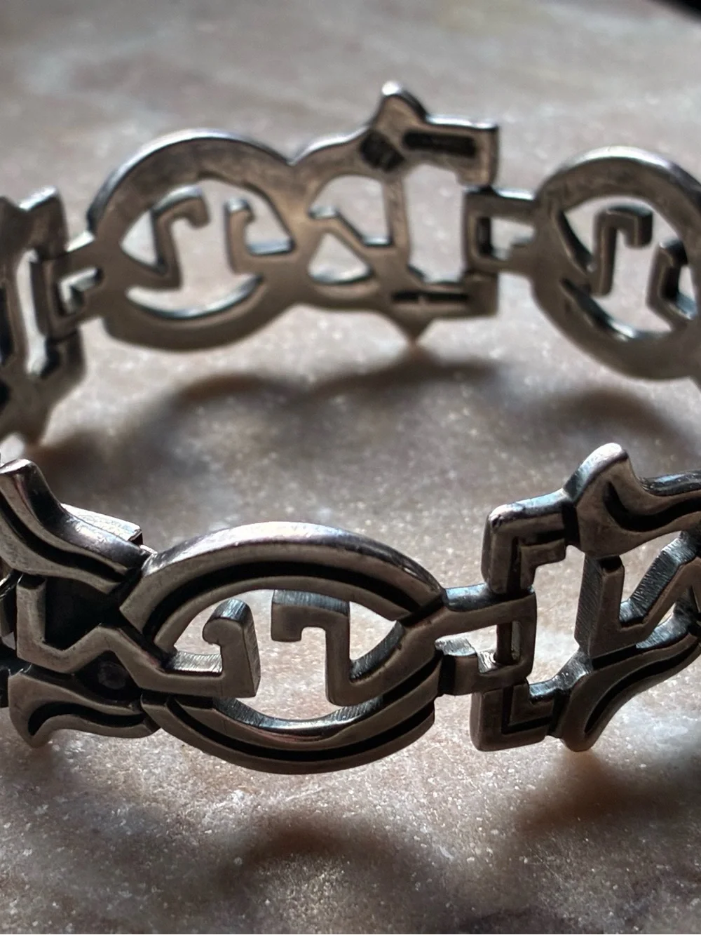 Vintage Sterling Silver Bracelet from Mexico
